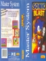 Sega  Master System&nbsp; - &nbsp;Sonic Blast